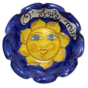 Vintage 1990s Ceramica Artistica Sorrentina Piano di Sorrento Hand Painted Italy